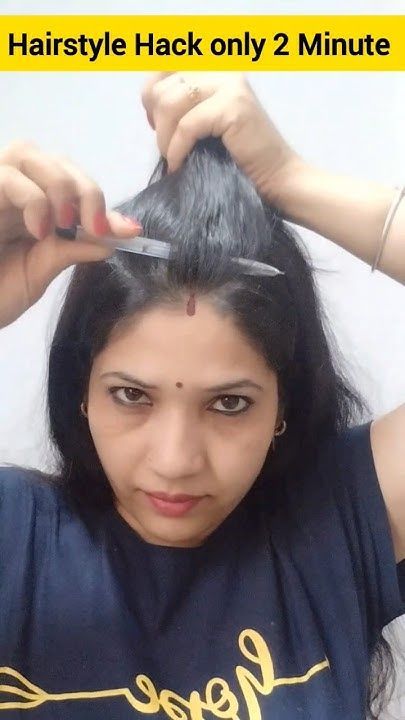 Try 👍🏻this ❤️ Hairstyle hack with pencil #shots✏️ #hairstyles #hairhacks #youtubeshorts #ytshort - YouTube New Hairstyle For Short Hair, Hairstyles For Short Frizzy Hair, Hairstyles Tutorial For Short Hair, Short Hair Hacks Hairstyles, Self Hairstyles Easy, Pencil Hairstyles, Quick Easy Hairstyles For Short Hair, Beautiful Hairstyles For Short Hair, Hairstyles For Frizzy Hair