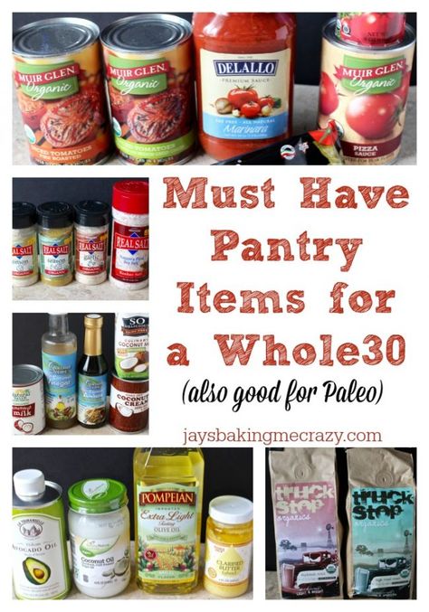 Must Have Pantry Items for a Whole30 Cleansing Diet, Whole30 Diet, 30 Diet, Whole 30 Approved, Whole 30 Diet, Paleo Life, Dairy Free Diet, Paleo Lifestyle, Food Shopping