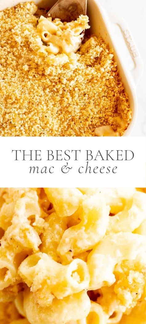 Baked Mac And Cheese Recipe Easy Velveeta, Best Homemade Mac And Cheese Recipe Easy, Macaroni Baked Casserole, Mac Cheese Baked, Baked Mac And Cheese Small Batch, 3 Cheese Mac And Cheese, Super Easy Mac And Cheese, Homade Mac And Cheese Recipes, Macaroni And Cheese Homemade