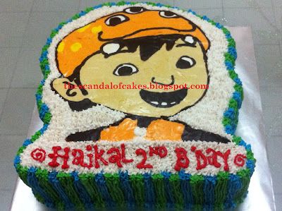 Boboiboy Cake Birthday | The Scandal of Cakes Boboiboy Cake, Simple Bridesmaid Dresses, Bakery Cakes, Birthday Cake Toppers, Mini Cakes, Butter Cream, Cake Toppers, Crochet Hats, Birthday Cake