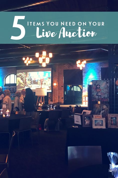 5 items you need on the live auction at your fundraising gala. You MUST read this before securing live auction items for your fundraiser! | Sarah Knox Fundraising Event Auctioneer Live Auction Ideas Fundraising, Charity Gala Decor, Cocktail Party Fundraiser Ideas, Fundraising Auction Ideas, Charity Auction Ideas, Gala Auction Ideas, Service Auction Ideas, Auction Ideas Fundraisers, Best Auction Items