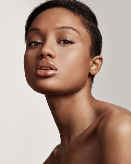 Fenty Models, Portfolio Samples, Fiercely Feminine, Face References, 100 Heads, Top Makeup Products, Female Face, Deep Skin, Skin Prep