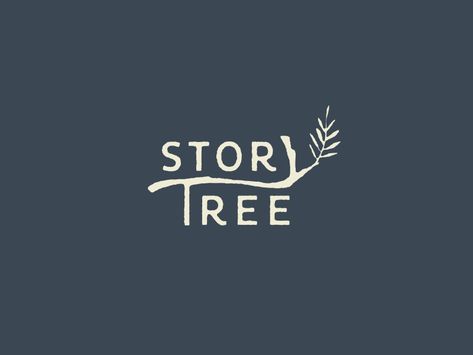 Logos With Trees, Tree Logo Design Inspiration, Tree Logo Ideas, Logo Branding Ideas, Tree Branding, Tree Graphic Design, Story Logo, Logo Tree, Tree Logo Design