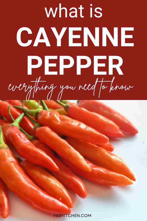 A close-up image of vibrant cayenne peppers.A Complete Guide for a Flavorful and Healthy Lifestyle. #CayennePepper #Nutrition #HealthyLiving Types Of Chili Peppers, Cayenne Pepper Benefits, Rituals Cosmetics, Tabasco Pepper, Capsicum Annuum, Chile Pepper, Berry Fruit, Chilli Pepper, Storage Tips