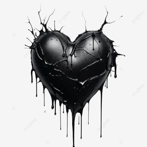 black heart hreart black heart heart png Black Heart Painting, Melting Heart, Heart Png, Heart Painting, Beach Watercolor, Transparent Image, Black Heart, Big Picture, Png Transparent