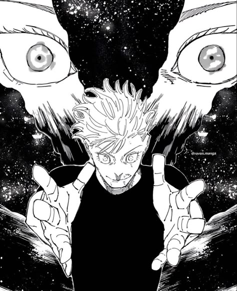 Gojo Manga, Jjk Manga, Manga Anime One Piece, Anime Wall Art, Jujitsu Kaisen, Gojo Satoru, Anime Sketch, Dark Anime, Manga Panels