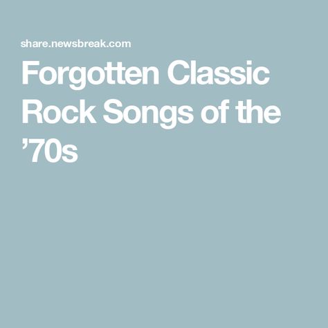 Forgotten Classic Rock Songs of the ’70s 70s Celebrities, Eagles Songs, Tony Dow, Classic Rock Songs, Best Rock Bands, One Hit Wonder, Rock Songs, Best Love Songs, The Eagles