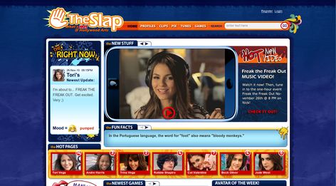 TheSlap | Victorious Wiki | FANDOM powered by Wikia Sinjin Van Cleef, Robbie Shapiro, Trina Vega, Hollywood Arts, Beck Oliver, Tori Vega, The Slap, Jade West, Go Game