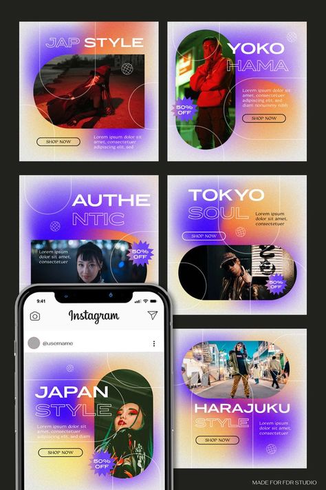 Instagram Design Layout, Instagram Branding Design, Social Media Art, Social Media Branding Design, Instagram Template Design, Instagram Branding, Creative Poster Design, Instagram Design, Photoshop Design