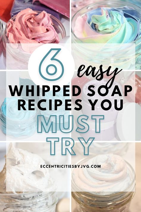 Whipped Body Soap Recipe, How To Make Whipped Soap, Diy Whipped Soap Recipe, Glycerin Soap Ideas, Diy Whipped Soap, Whipped Soap Recipe, Soap Gift Ideas, Glycerin Soap Recipe, Whipped Soap Diy