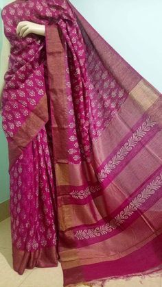 Saree Shoot, Pure Tussar Silk Saree, Sarees With Price, Kora Silk Sarees, Kota Silk Saree, Silk Sarees Online Shopping, Silk Sarees With Price, Banarsi Saree, Block Print Saree