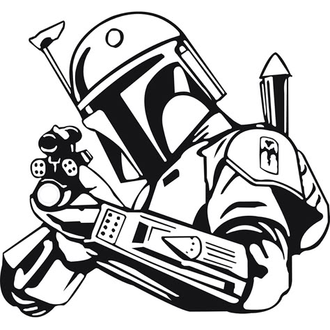 800x800 Hunter Vinyl Wall Decal Star Wars Bobba Fett Bounty Hunter Gun Art Star Wars Gingerbread, Star Wars Stencil, Star Wars Silhouette, Gingerbread Svg, Star Wars Decal, Banner Svg, Star Wars Cartoon, Inkscape Tutorials, Theme Tattoo