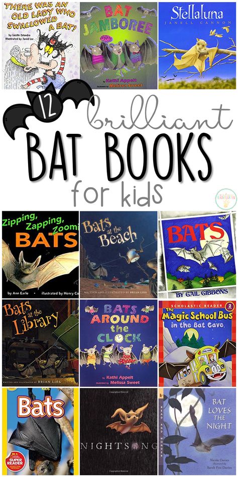 If you are planning a bat theme for your classroom or homeschool this fall, you’ll definitely want to check out these great bat picture books! Lots of great titles and ideas for incorporating comprehension and writing skills too. Bats Unit, Bats Activities, All About Bats, Bats For Kids, Spider Book, Preschool Homeschool, Magic School Bus, Nocturnal Animals, Living Books