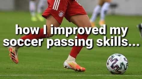 Passing may be the most important skill in soccer... With these helpful tutorials, you will learn how to pass a soccer ball correctly, improve your passing accuracy, completion rate, and speed of play. Become a master of the PASS: https://bit.ly/3MX63TD I've created hundreds of soccer passing tutorials and here are some of the best. If you want to become a better passer and playmaker for your team... Football Passing Drills, Midfielder Soccer, Soccer Techniques, Soccer Passing Drills, Soccer Academy, Passing Drills, Soccer Gifs, Good Soccer Players, Soccer Drills