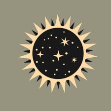 Sun Widget Icon, Sun Icon Aesthetic, Nile Green Aesthetic, Sun And Moon App Icons, Sun Widget, Witchy Phone Icons, Witchy Icons, Witchy Academia Aesthetic, Moon Icon