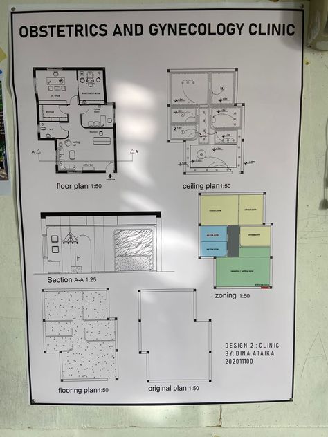 Gynecology Clinic Design, Hospital Decor, Hospital Interior, Clinic Interior Design, Health Clinic, Hospital Interior Design, Obstetrics And Gynaecology, Hospital Design, Folder Design