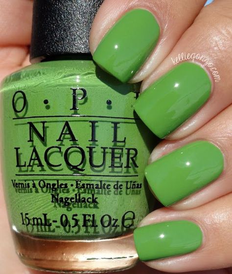 OPI Spring 2016 New Orleans Collection Swatches & Review Opi Green, Acrylic French, Opi Gel Nails, Opi Polish, Sally Beauty Supply, Cute Pink Nails, Opi Nail Colors, Nails Opi, Green Nail Designs