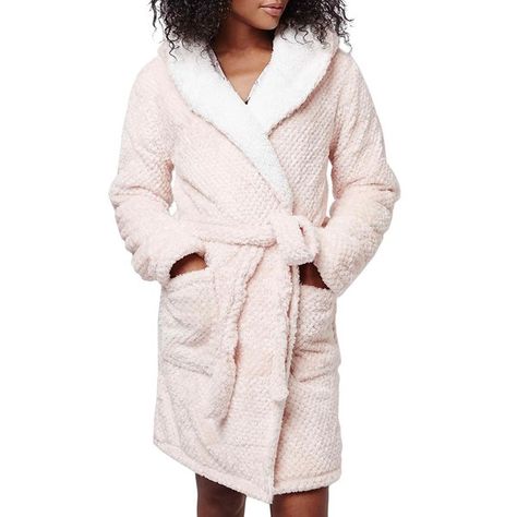 Topshop Teddy Bear Bathrobe ($60) ❤ liked on Polyvore featuring intimates, robes, pale pink, hooded robe and topshop Teddy Bear Ears, Fuzzy Robe, Silk Bathrobe, Bath Robes For Women, Hooded Robe, Gift Ideas For Women, Bear Ears, Women's Nightgowns, Best Gifts For Her