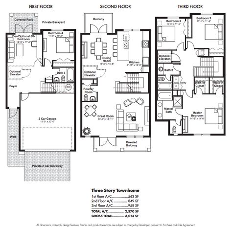 Townhouse Designs Layout, Townhome Blueprint, Two Story Townhouse Floor Plans, 3 Story Townhouse Floor Plan, Townhouse Blueprint, Two Story Apartment Floor Plans, Townhouse Plans Layout, Townhouse Layout Floor Plans, Sims 4 Townhouse Floor Plans