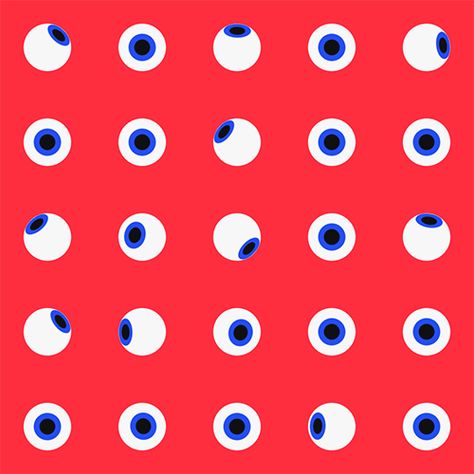 Eyes on you | Ross McCampbell Eye Graphic Design Illustration, Google Motion Graphics, Animated Pattern, Eye Animation, Eyes Gif, Gif Design, Eyes Illustration, Realistic Eye Drawing, Eye Expressions