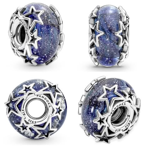 Pandora Bracelet Blue Theme, Pandora Winter, Pandora Bracelet Charms Ideas, Pandora Bracelet Designs, Disney Charms, Charms Pandora, Pandora Disney, Jewelry Accessories Ideas, Pandora Bracelet Charms