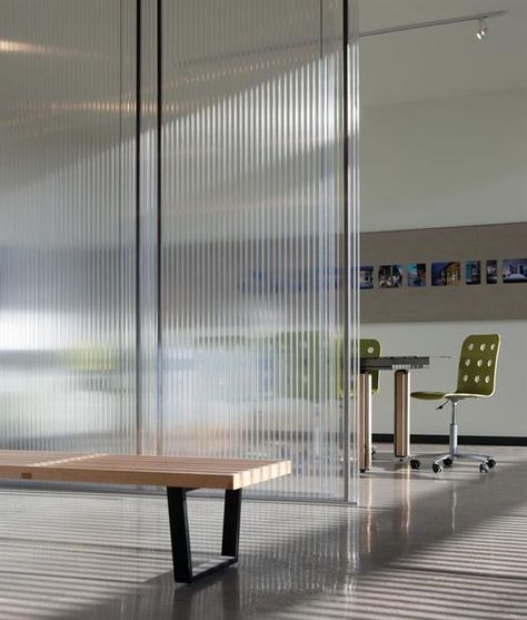 This photo captures the translucence and texture of interior polycarbonate walls!: Pallet Room, Translucent Wall, Fabric Room Dividers, Wooden Room Dividers, Hanging Room Dividers, Old Wooden Doors, Black Rooms, Loft Industrial, Shelf Dividers