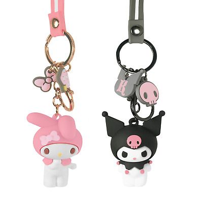 My Melody Merchandise, Keychain Kuromi, Kuromi Things, My Melody Keychain, Kuromi Keychain, Mochila Jansport, Cute Kawaii Anime, Hello Sanrio, Friends Cartoon