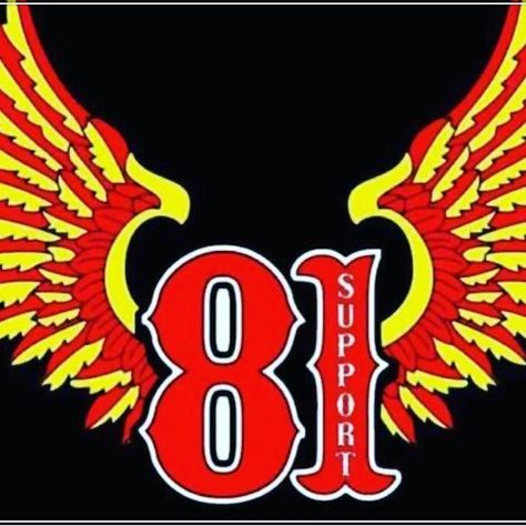 🇹🇷🇹🇷Emre Demir🇹🇷🇹🇷 on Instagram: “#support81turkey #support81turkey #support81nomads #syl81🔴⚪️ #syl81 #supportbigredmachine #support81worldwide #support81 #fucktherest…” 81 Tattoo, Bandidos Motorcycle Club, Angel Back Tattoo, Hells Angles, Dream Cars Lamborghini, Skull Stencil, Harley Davidson Wallpaper, Biker Tattoos, American Werewolf In London