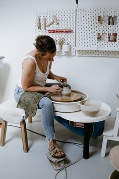 Making Pottery, Beginner Pottery, 10 Essentials, Craft Space, Pottery Workshop, Clay Stuff, Ceramic Workshop, Clay Studio, Ceramic Shop