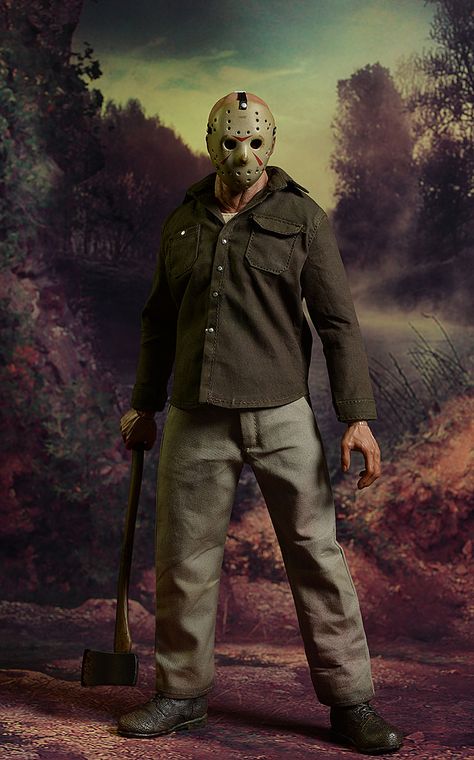 Friday The 13th Movie, Jason Voorhees Art, Jason Friday The 13th, Jason Friday, Michael Crawford, Jason Vorhees, Horror Movie Icons, Horror Decor, A Nightmare On Elm Street