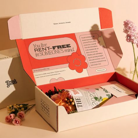 Fresh Sends, Custom Mailer Boxes, 달력 디자인, Candy Club, Best Subscription Boxes, Flower Subscription, Flower Delivery Service, Mailer Box, Send Flowers