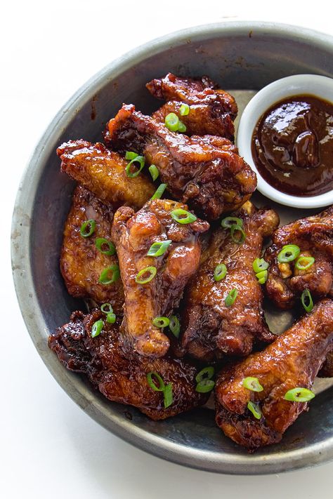 Bourbon Molasses Wings | Real Food by Dad Molasses Chicken, Bourbon Chicken Recipe, Molasses Recipes, Baked Buffalo Chicken, Snacks To Make, Wing Recipes, Chicken Wing Recipes, Game Day Food, Poultry Recipes