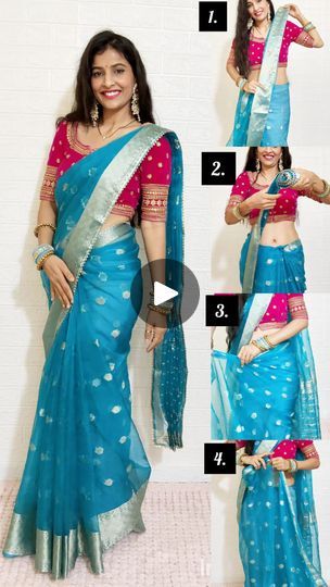 Sari Draping Styles, Sari Draping, Pleated Saree, Saree Styling, Saree Draping Styles, New Saree Designs, Saree Draping, Draping Fashion, New Saree