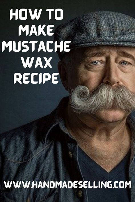 Wax Recipe, Beard Wax, Mustache Wax, Handmade Cosmetics, Beard Care, How To Make Homemade, Diy Homemade, Wax