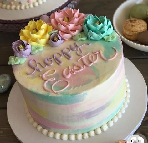 Easter Cake Designs, Easter Themed Cakes, Easter Cake Easy, Easter Cake Decorating, Easter Cookie Cake, King Cakes, Cake Decorating Party, Local Bakery, Easter Sweets