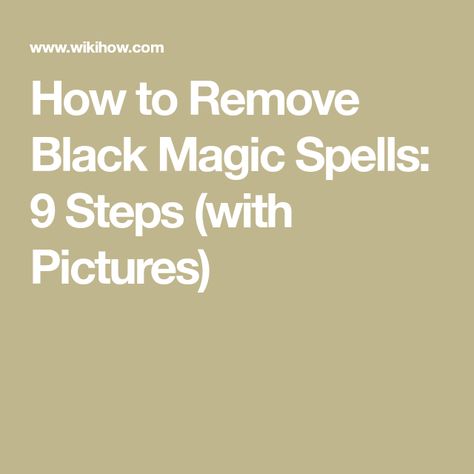 Bad Spirits, Black Magic Removal, Black Magick, Black Magic Spells, Luck Spells, Bad Intentions, Lost Job, Cleanse Me, The Spell