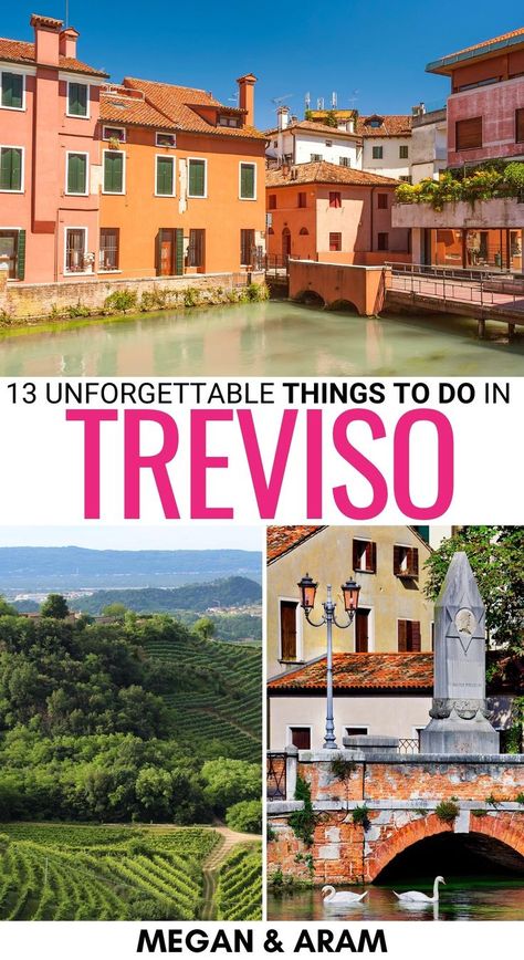 Day Trips From Venice, Treviso Italy, Best Of Italy, Italy Itinerary, Italy Travel Guide, Italy Vacation, Northern Italy, Italy Travel, Day Trip