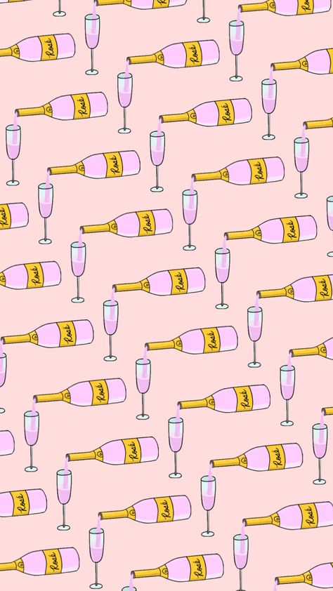 Bachelorette Background, Cutest Backgrounds, Party Moodboard, Floral Wallpaper Desktop, Happy Birthday Wine, Wallpapers Pink, Drink Illustration, Dope Wallpaper Iphone, Eclectic Wallpaper