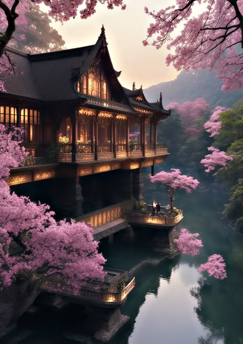 Asian Palace, Chinese Houses, Ancient China Aesthetic, Ancient Background, Chinese Places, Chinese Palace, Chinese House, Ancient Chinese Architecture, Ancient Japanese Art