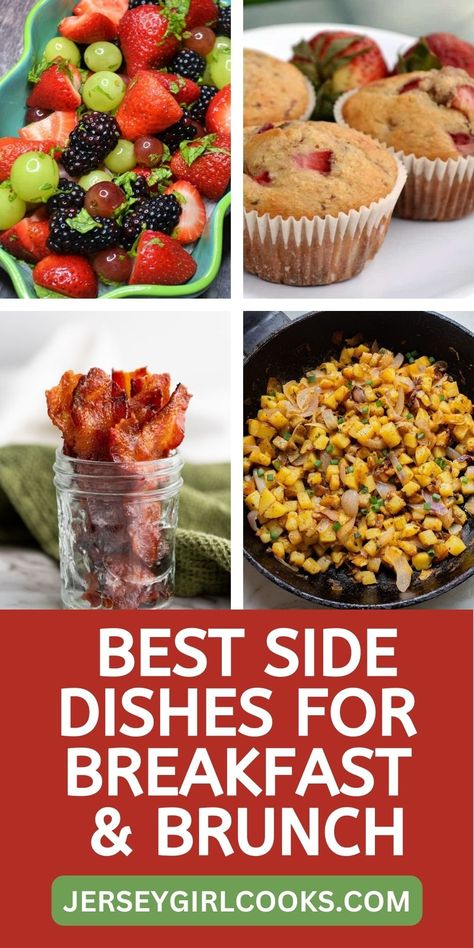 Upgrade your breakfast routine with these delectable side dishes! Whether you're craving something savory or sweet, these recipes are sure to impress. Start your day right with your favorite breakfast staples adding a new side dish to mix it up. Perfect for brunch gatherings or a cozy morning at home, these breakfast sides will add a delicious twist to your morning routine. Click for a list of recipes and get inspired and explore a variety of flavors to create the ultimate breakfast spread! Breakfast For Dinner Sides, Brunch Sides Dishes, Breakfast Sides Easy, Sides For Breakfast, Breakfast Fruit Ideas, Brunch Side Dishes, Breakfast Side Dishes, Breakfast Staples, Brunch Sides