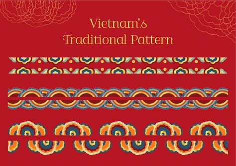 Check out my @Behance project: “Vietnam/s Traditional Pattern” https://www.behance.net/gallery/74768713/Vietnams-Traditional-Pattern Vietnam Architecture Traditional, Vietnamese Pattern, Vietnam Pattern, Lunar New Year 2023, Ancient Vietnam, Royal Pattern, Vietnam Art, New Year 2023, Traditional Pattern