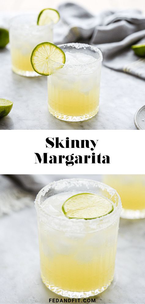 Agave Margarita Recipe Healthy Margarita Recipe, Agave Margarita Recipe, Fresh Margarita Recipe, Healthy Margarita, Agave Margarita, Frozen Watermelon Margarita, Fresh Margarita, Classic Margarita Recipe, Fed And Fit