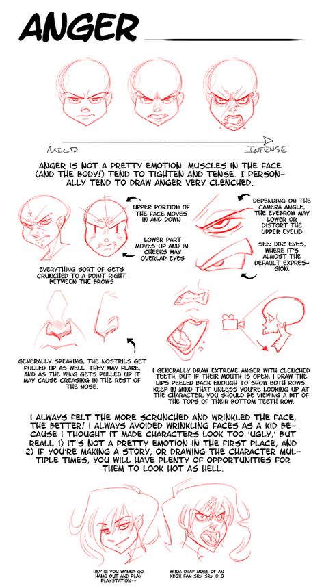 Expression 1 : la colère Facial Expressions Drawing, Drawing Face Expressions, Character Design Cartoon, Have Inspiration, Drawing Expressions, Animation Reference, Face Expressions, Drawing Skills, Character Design References