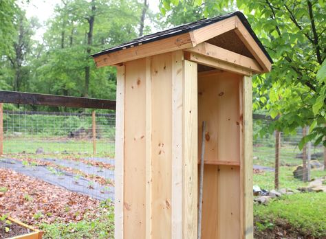 Garden Tool Shed Diy, Small Garden Tool Shed, Small Potting Shed, Shed Ramp, Small Garden Shed, Shed Blueprints, Loafing Shed, Free Shed Plans, Firewood Shed