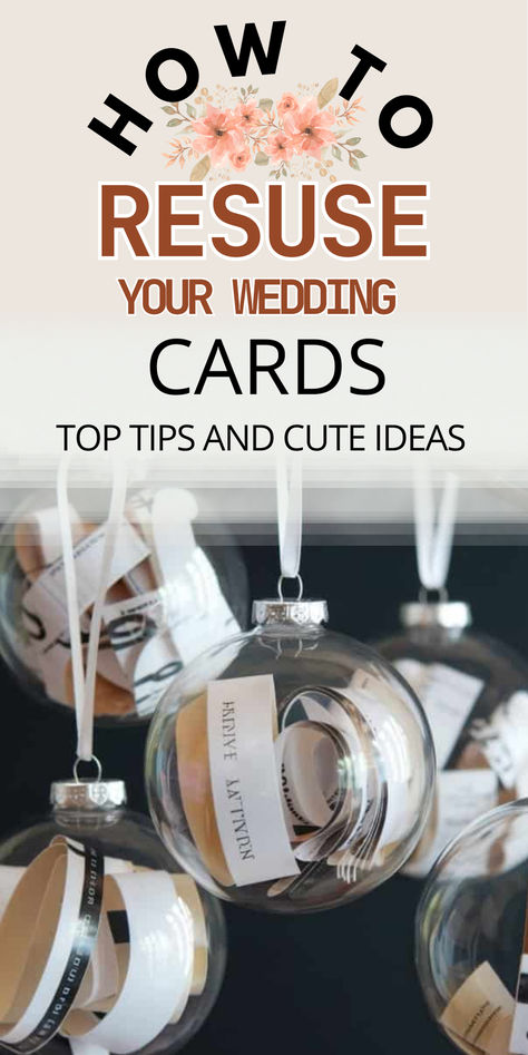 Transform your wedding cards into a keepsake you’ll treasure! These creative projects offer stylish ways to repurpose wedding cards, so they can be part of your home decor and a reminder of your special day. Reuse wedding cards, wedding card keepsakes, wedding card display ideas. Leftover Wedding Invitations Crafts, Wedding Card Keepsake Ideas, Wedding Card Display, Wedding Keepsake Ideas, Wedding Card Keepsake, Card Display Ideas, Wedding Cards Keepsake, Wedding Card Craft, Keepsake Ideas