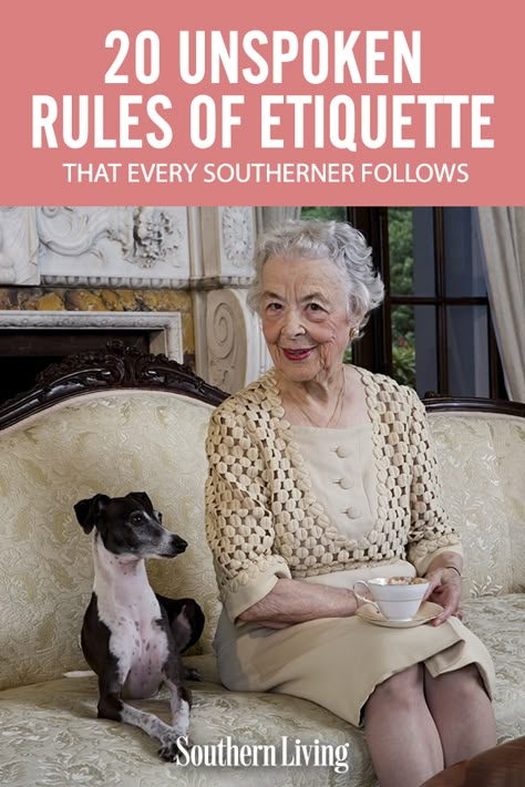 Miss Manners, Southern Belle Secrets, Unspoken Rules, Social Etiquette, Etiquette Rules, Being A Lady, Etiquette And Manners, Southern Sayings, Southern Women