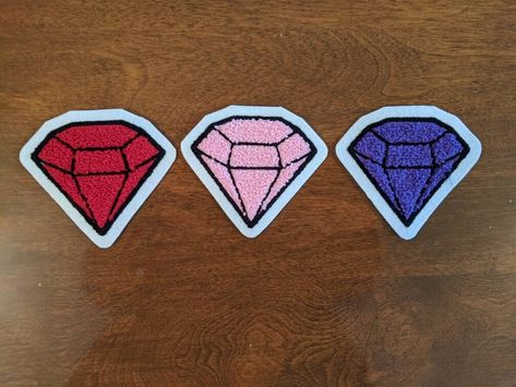 Senior Jacket Patches, Senior Jackets Patches, Diamond Patch, Princess Courtney, Chenille Patches, Jacket Patches, Moss Stitch, Tacoma Wa, Diamond Jewel