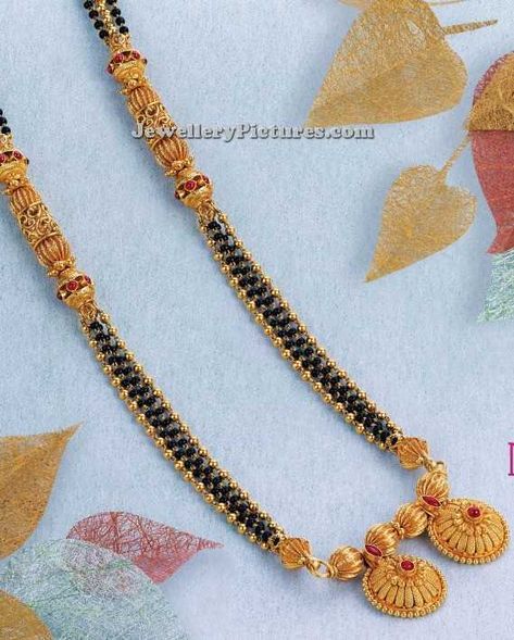 nallapusalu models मंगळसूत्र Design Long, Golden Mangalsutra Designs, Nallapusalu Designs Gold Long, Long Mangalsutra Designs Gold, Latest Mangalsutra Designs, Gold Temple Jewellery, Black Beads Mangalsutra Design, Gold Jewelry Simple Necklace, Gold Mangalsutra Designs