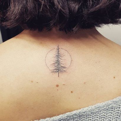 Tree Tat, Tree Tattoo Arm, Tree Tattoo Back, Tattoo Tree, Tattoo Neck, Super Tattoo, Pine Tree Tattoo, Small Tats, Tattoo Back