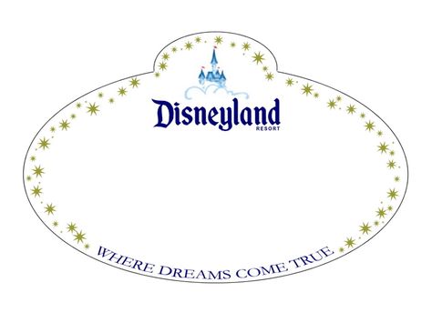 Disney Name Tag, Disney Stroller Tags, Disney Name, Disney Stroller, Disney Themed Classroom, Disney Camping, Disney Names, Name Tag Templates, Disneyland Birthday